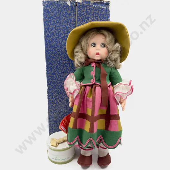 C1984 Italian Lenci Modistina All Felt Doll Ltd Ed of 999 49cm with original box and certificate