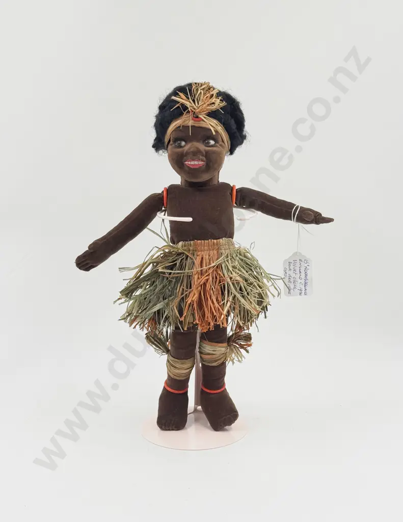 C1927s/30s Norah Wellings South Sea Islander ZuZu Model Number 121 Doll Image 1++