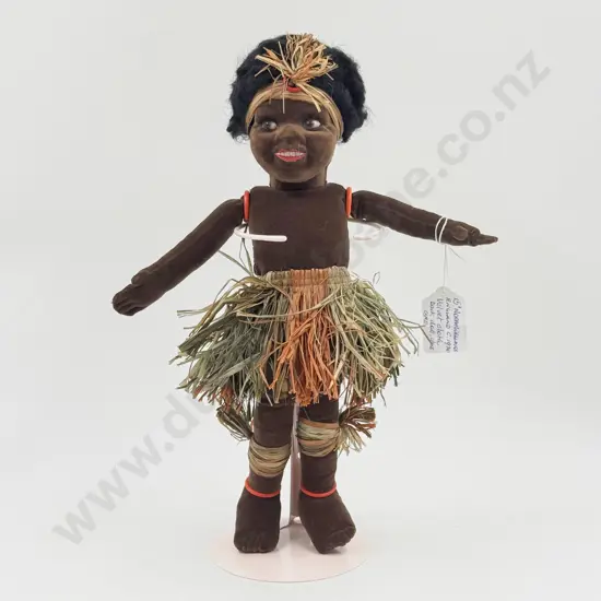 C1927s/30s Norah Wellings South Sea Islander ZuZu Model Number 121 Doll