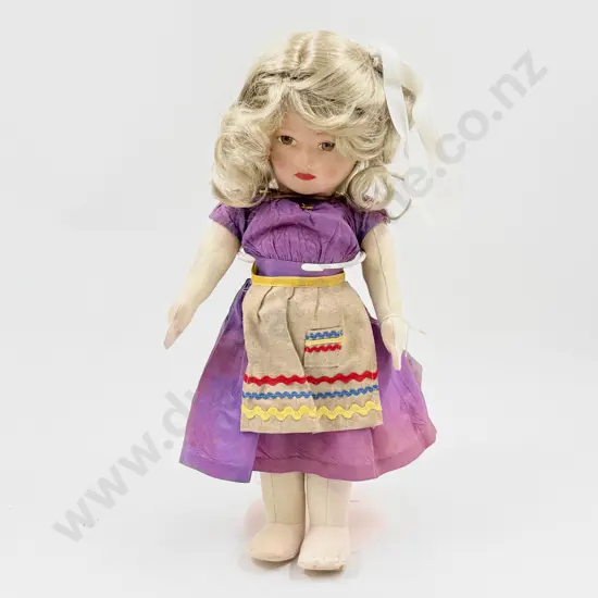 Pre-War Chad Valley Hygiene Toys All Cloth Doll