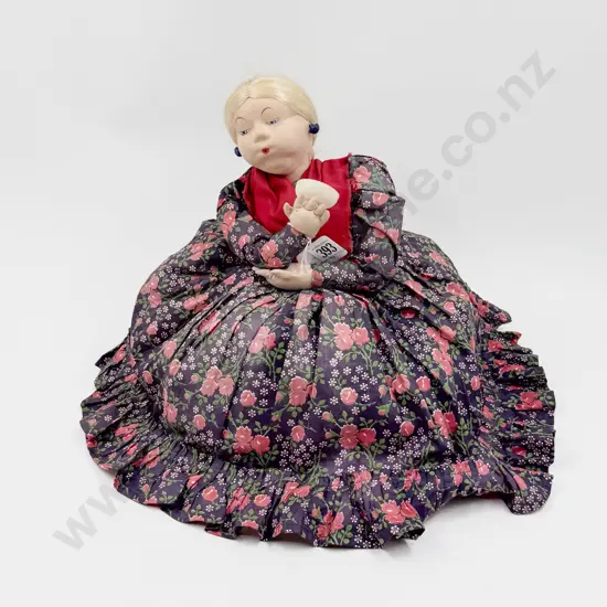 Vintage Large Russian (Mockobckar) Babushka Tea Cosy Doll