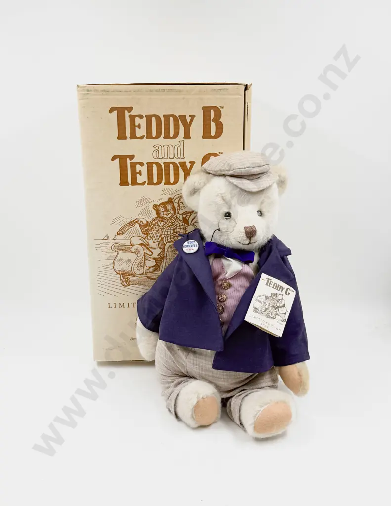 C1984 Boxed Deans Big G Ltd Ed No 264G Teddy Bear 46cm Image 1++