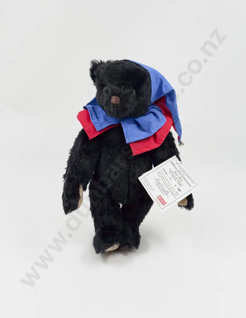 Deans Jester Bear Ltd Ed 70/100 for The Toy Store Toledo Teddy Bear 36cm Image 1++