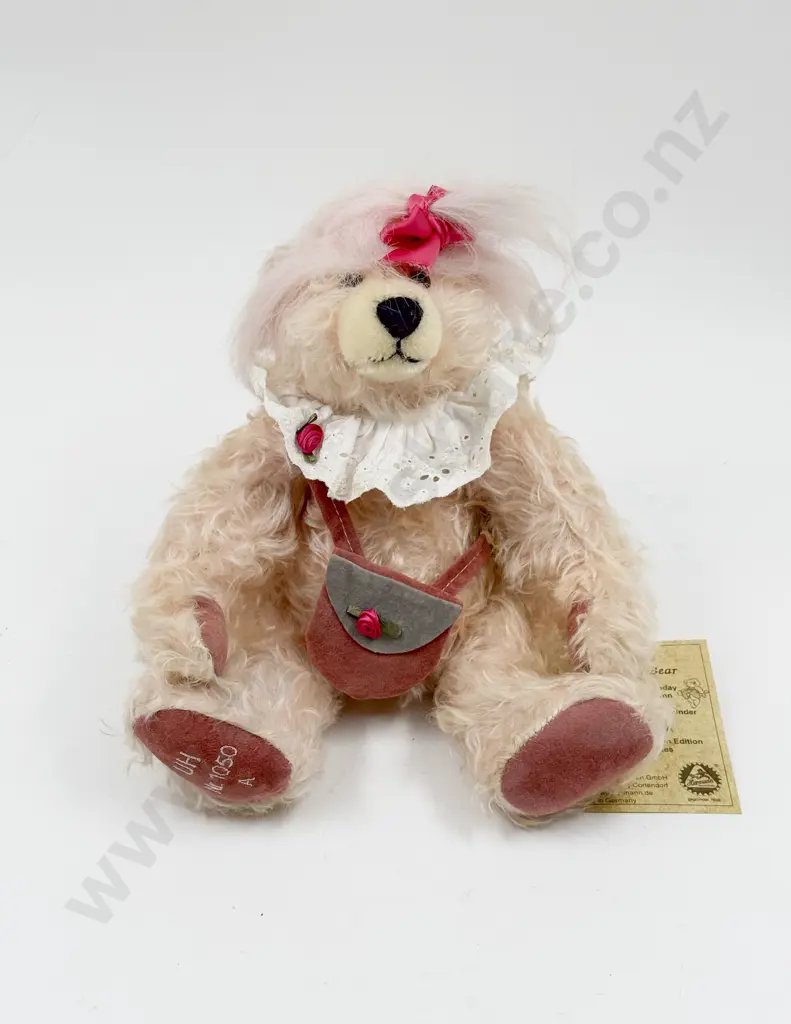 Hermann Ursula's Birthday Bear Ltd Ed 1050A/1200 Teddy Bear 30cm Image 1++