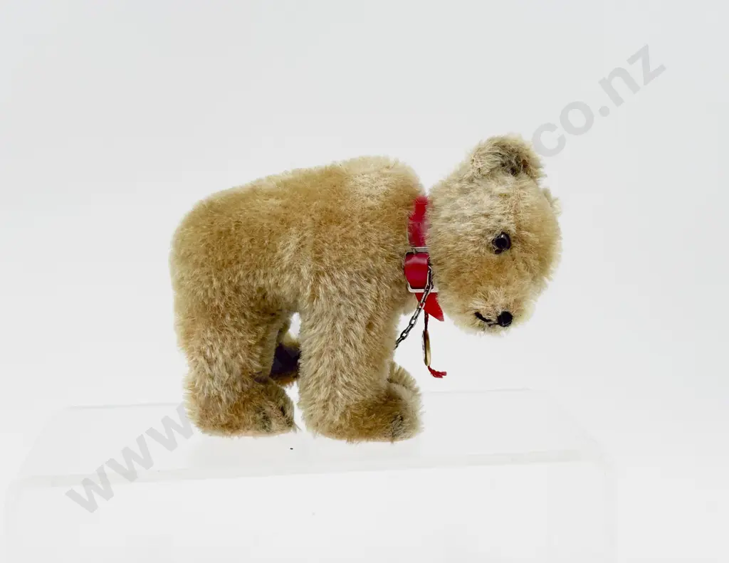 Hermann Original Un-jointed Standing Teddy Bear 17cm length Image 1++