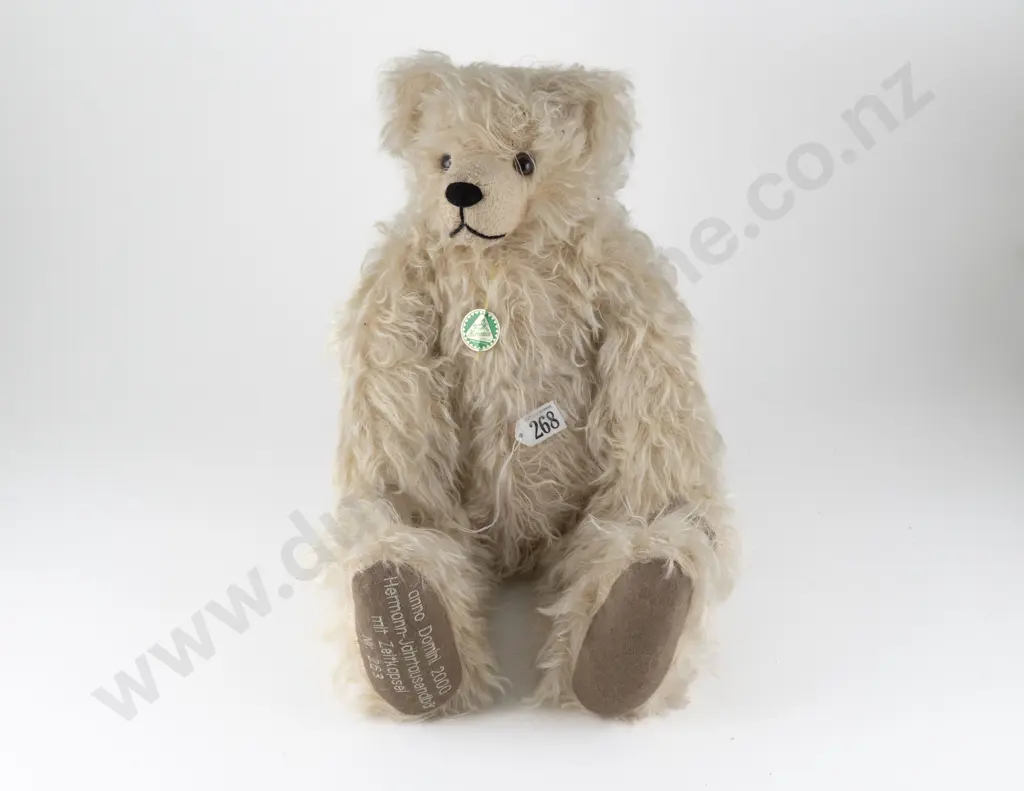 Hermann 2000 Millenium Teddy Bear Limited Edition 263/2000 Image 1++