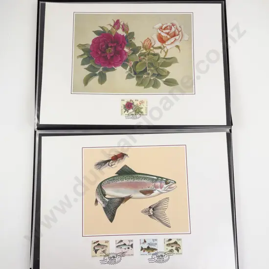 NZ Folio Best of 1997-2001 Limited Editions Prints and Stamps (20)