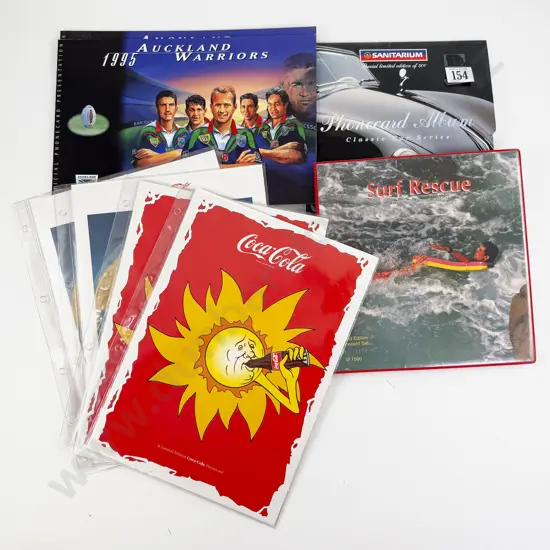 NZ Telecom Various Phone Card Limited Edition Packs