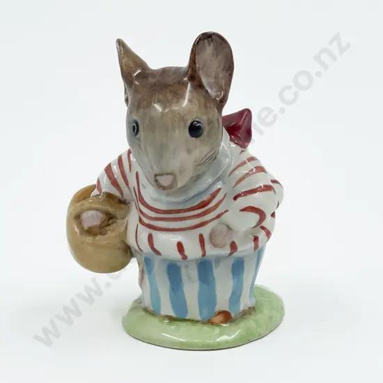 Beswick Beatrix Potter's Mrs Tittlemouse - Gold Back Stamp C1948 - 1954