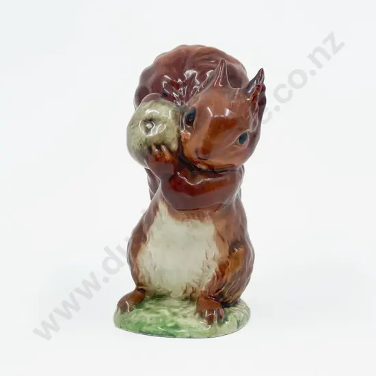 Beswick Beatrix Potter's Squirrel Nutkin - Gold Back Stamp C1948 - 1954