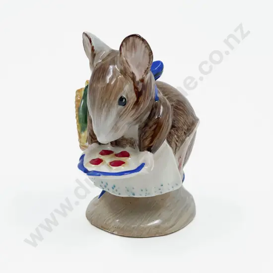 Beswick Beatrix Potter's Appley Dapply - Gold Back Stamp C1955 - 1975