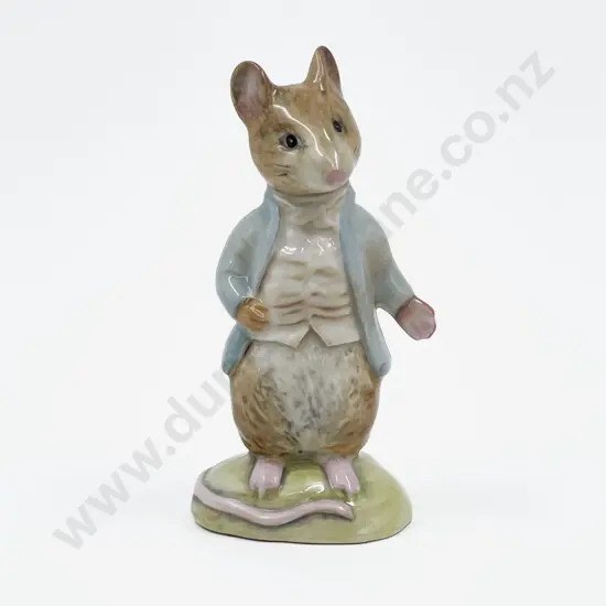 Beswick Beatrix Potter's Johnny Town Mouse - Gold Back Stamp C1955 - 1975