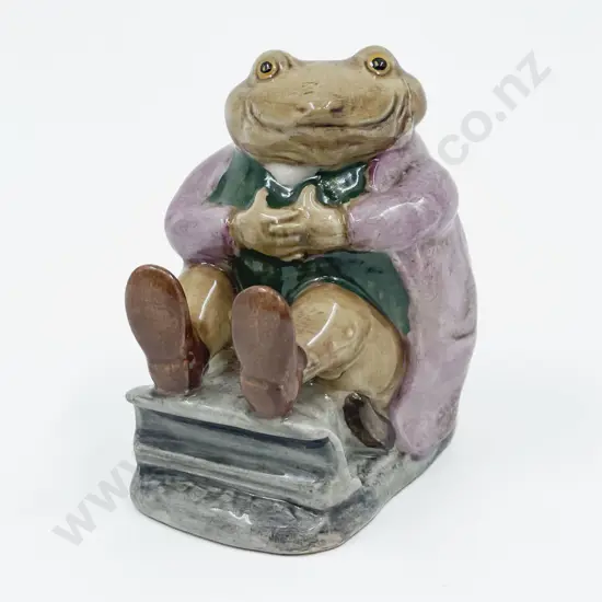 Beswick Beatrix Potter's Mr Jackson - Brown Back Stamp C1974