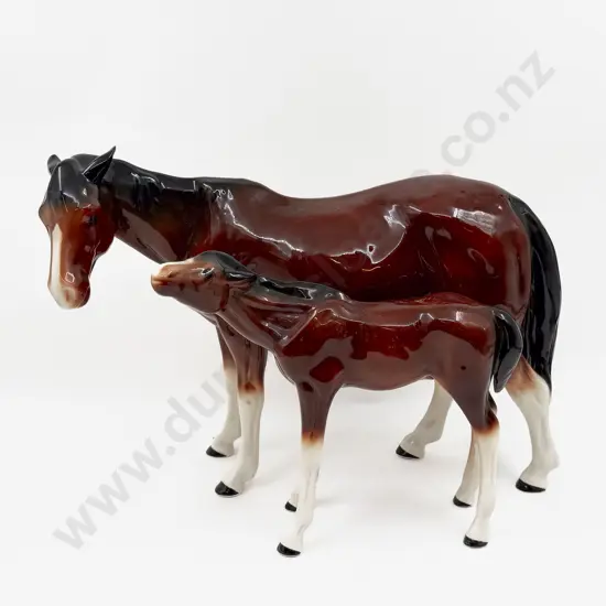 Melba Ware Horse and Foul Figurines