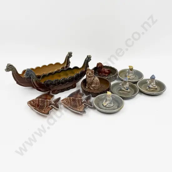 Box Quantity of Assorted Wade Figurines