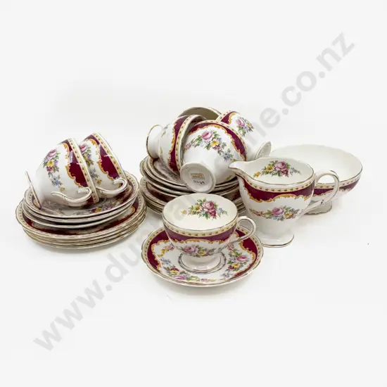 Windsor Fancy China Part Tea Set