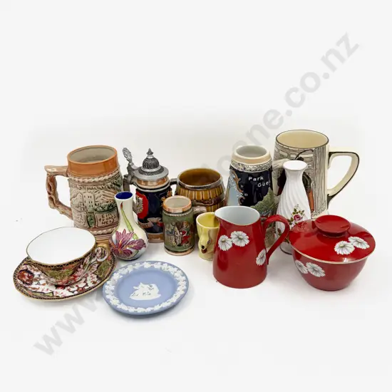 Box Quantity of Ceramics incl Royal Doulton Stein