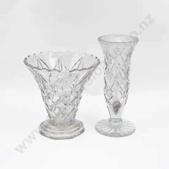 Two Glass Vases