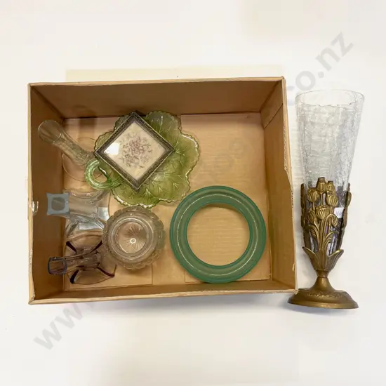 Box qty of Assorted Glassware