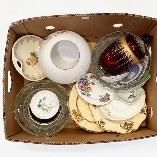 Quantity of Assorted China & Glassware