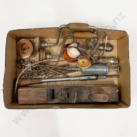 Quantity of Assorted Vintage Tools