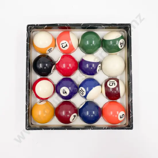 Seven/Eight Size Pool Ball Set