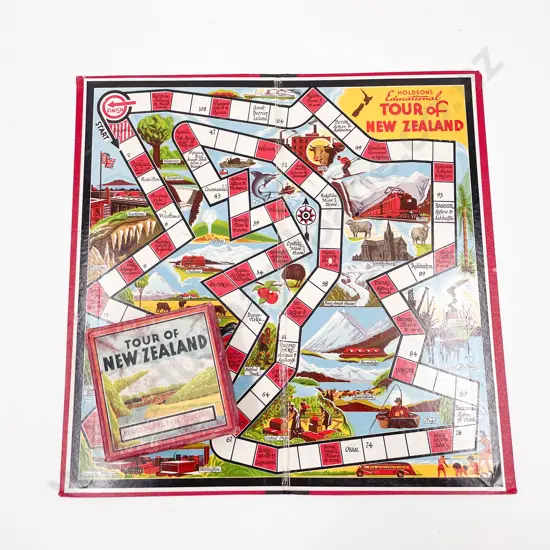Holdson's Tour of New Zealand Board Game