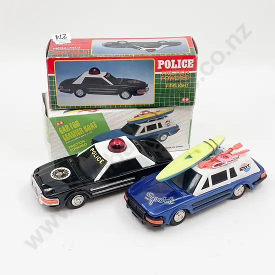 Two Boxed Model Cars