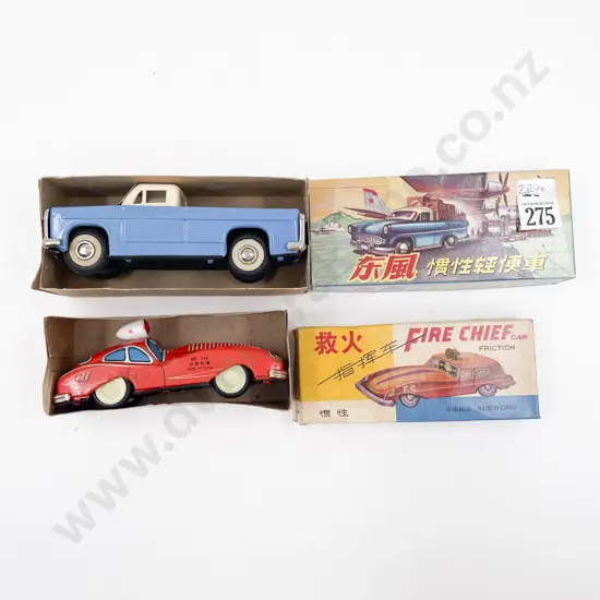 Two Boxed Model Cars