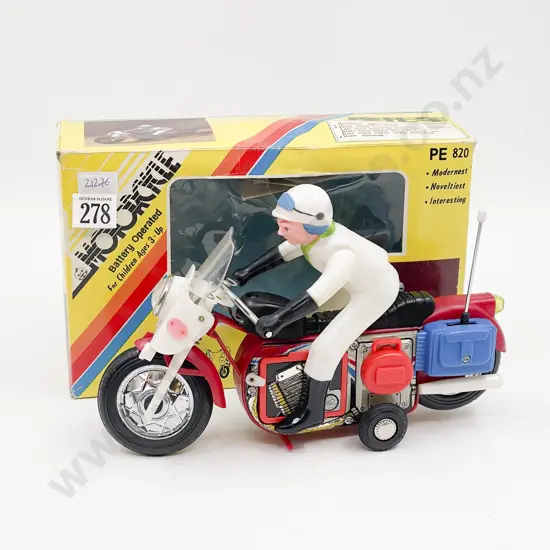 Boxed Motorcycle