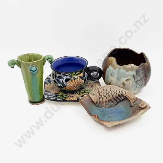 Six Pieces NZ Pottery