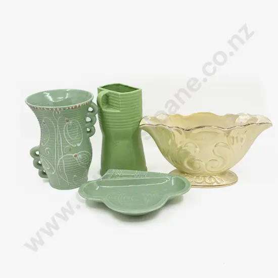 Four Pieces English Pottery