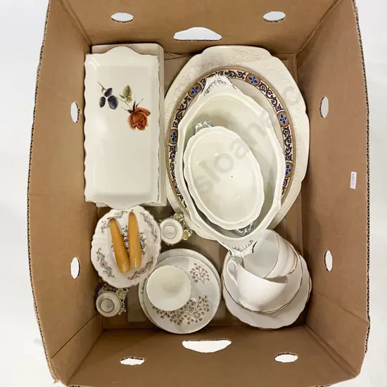 Boxed Quantity of Assorted China