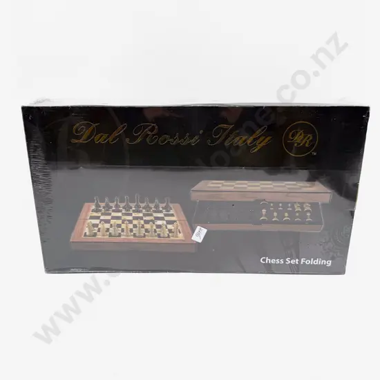 As New Dal Rossi Italy Folding Chess Set