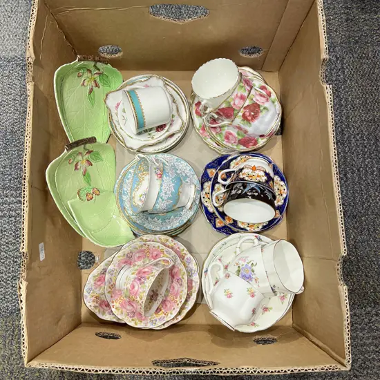 Box Quantity of Assorted Royal Albert China & Other China