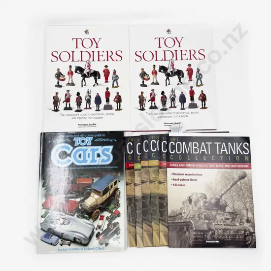Quantity of Model Tank Booklets & Three Assorted Toy Booklets