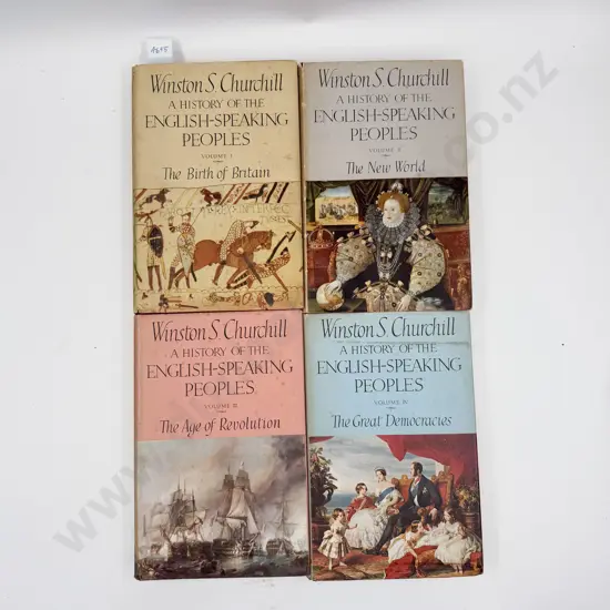 Winston Churchill - A History of the English-Speaking Peoples Vol 1-4