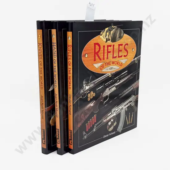 Rifles Handguns & Knives of the World (Three Vols)