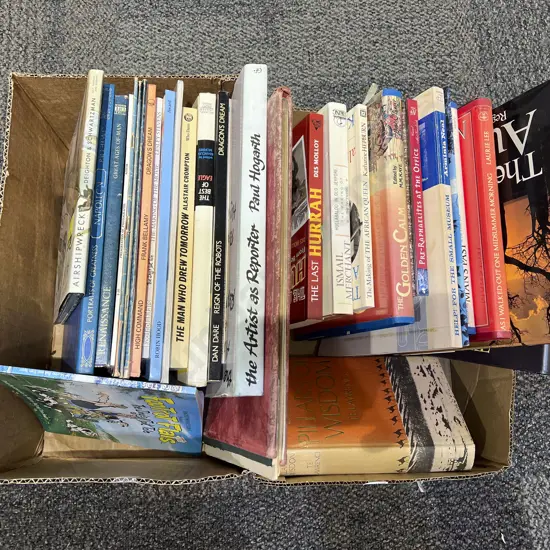 Two Boxes of Books
