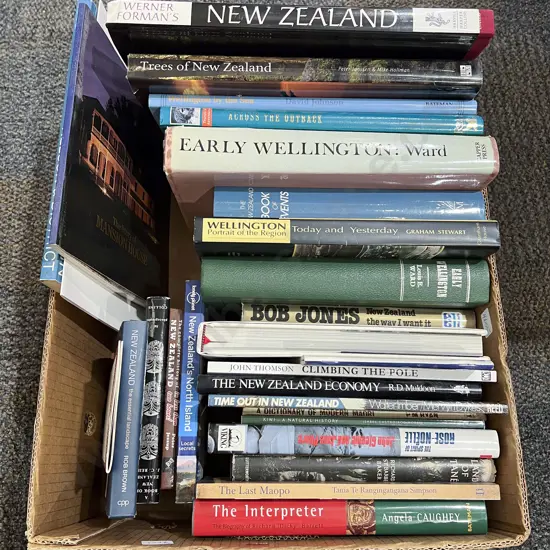 Boxed Quantity of NZ Reference Volumes