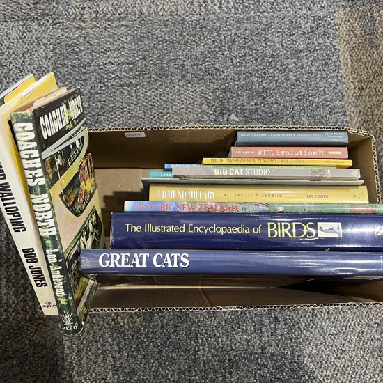 Boxed Quantity of Assorted Animal Reference Volumes