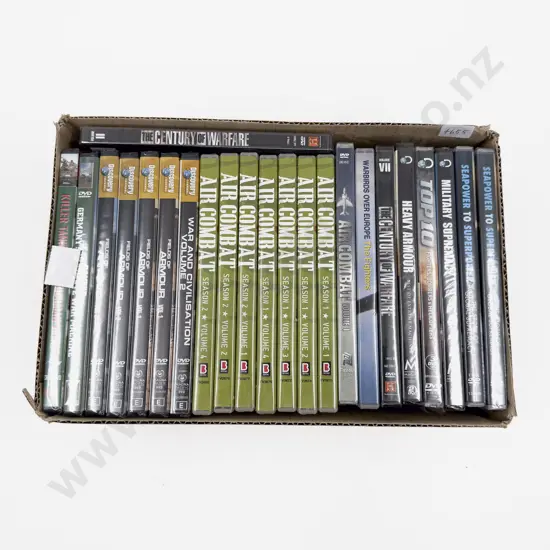 Boxed Quantity of DVDs