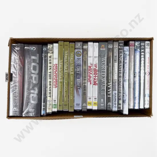 Boxed Quantity of DVDs