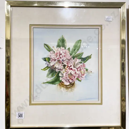 Harril Barden - Floral Still-Life Watercolour