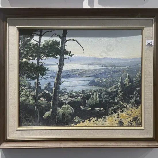 Randall Froude - "Hauraki Gulf" - Oil on Board