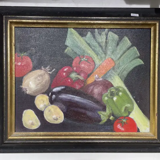 M. Gibbs - "Still Life" - Oil on Canvas