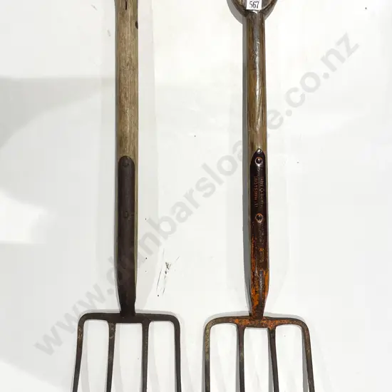 A&F Parkes & Co Diamond Steel Fork & Other Vintage Fork