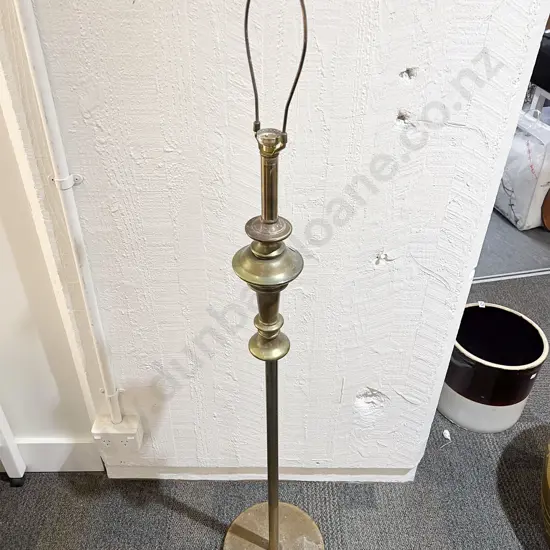 Vintage Brass Floor Lamp (needs rewiring)