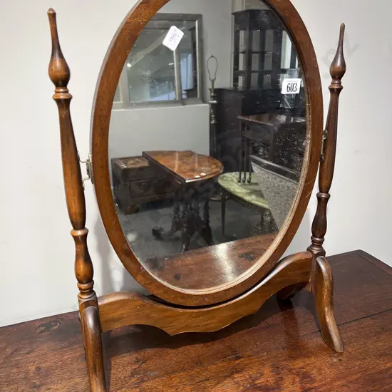 Repro Toilet Swing Mirror