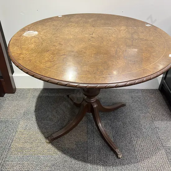 Reproduction Walnut Centre Table
